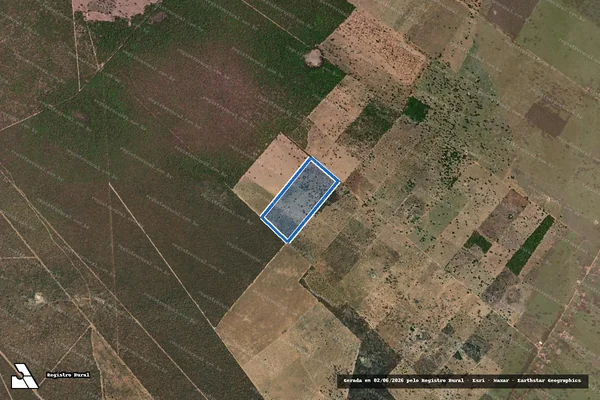 Imagem de satélite de Lote 14 Gleba A ? PA Ouro Verde - Parte 1 em Juvenília - MG