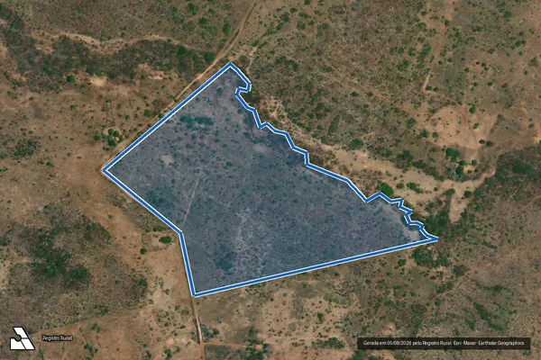 Imagem de satélite de PA ALVORADA I ? LOTE 24 - PA ALVORADA I ? LOTE 24-A em Alvorada do Norte - GO