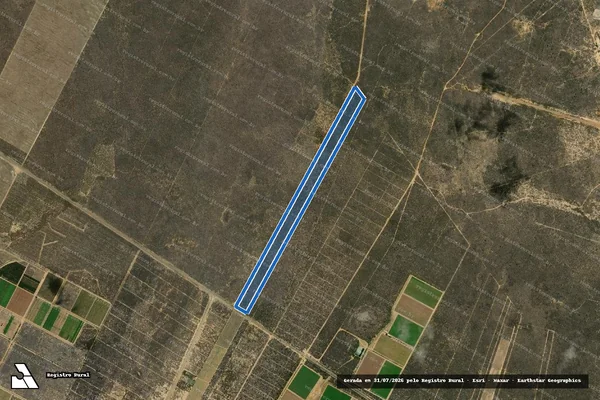Imagem de satélite de CRUZ DO PONTAL - LOTE 80, GLEBA CARRANCA - Parte 1 em Lagoa Grande - PE