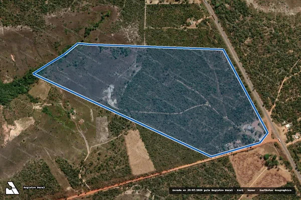 Imagem de satélite de Fazenda Campo Alegre - Gleba 85 - Gleba 85 em Três Marias - MG