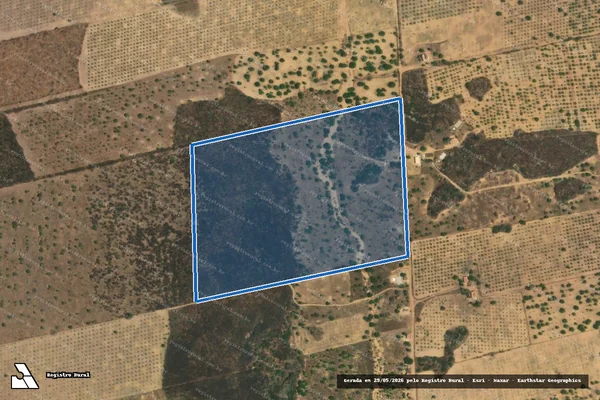 Imagem de satélite de CALDEIRAO DO DAVID - Gleba 01 em Alagoinha do Piauí - PI