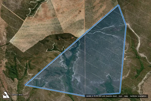 Imagem de satélite de FAZENDA SÃO LUCAS - Gleba 02 em Almas - TO