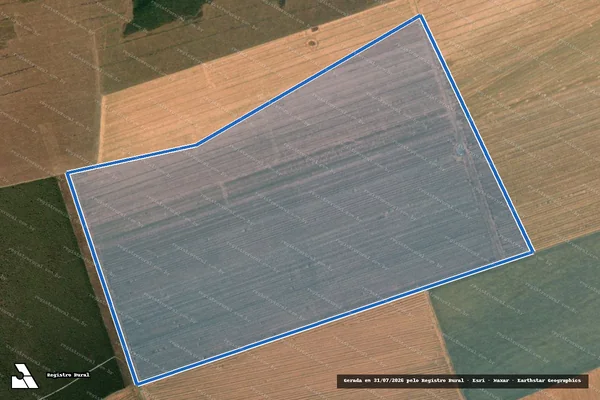 Imagem de satélite de FAZENDA LOTE DE TERRENO   nº.31 - Parte 1 em Alto Parnaíba - MA
