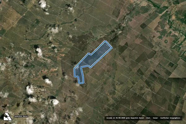 Imagem de satélite de Fazenda Oiteiro e Vitória - Fazenda Oiteiro e Vitória em Inhambupe - BA