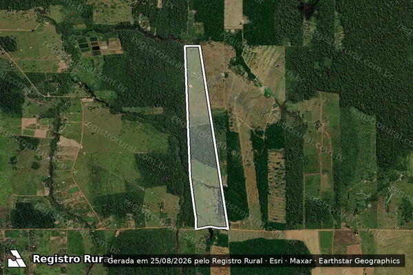Imagem de satélite de SÍTIO GALO DA SERRA_LOTE 10 A (PARTE) / 001