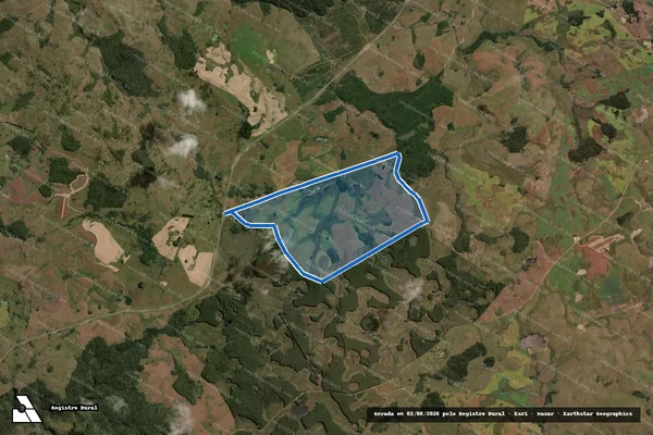 Imagem de satélite de FAZENDA CHALEZINHO - Parte 1 em Capão Alto - SC