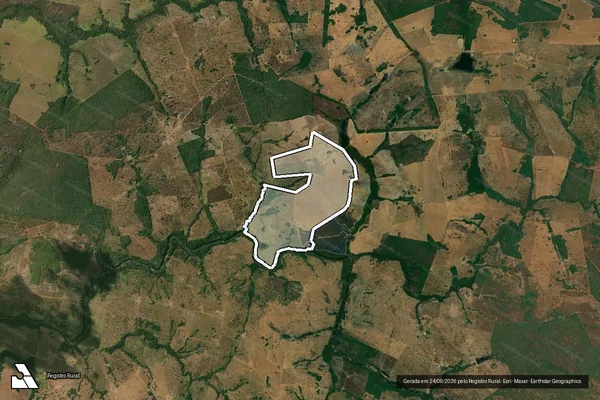 Imagem de satélite de Fazenda Santa Maria - Parte 1 em Mara Rosa - GO