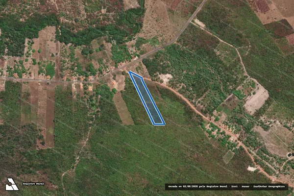 Imagem de satélite de Cansanção - PARCELA 05 em Cocal - PI