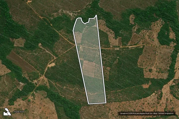 Imagem de satélite de FAZENDA SANTA MARIA - 001 em Estreito - MA
