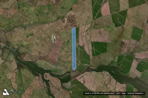 Imagem de satélite de Touro Passo II ? Gleba A - Touro Passo II - Gleba A em Uruguaiana - RS