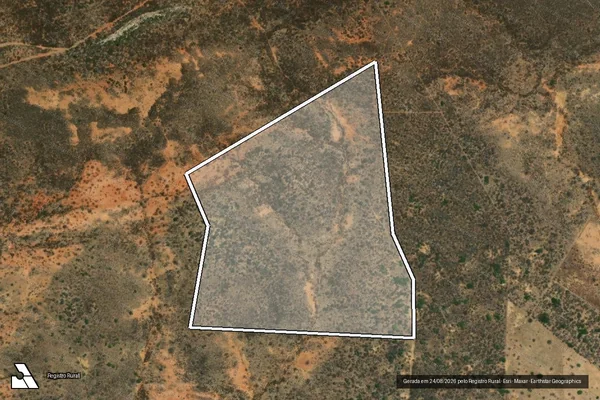 Imagem de satélite de VEREDA DA BAIXA DATA PEIXE - Parte 1 em Queimada Nova - PI