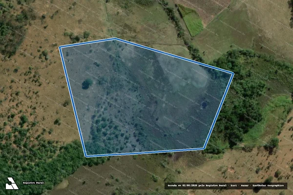Imagem de satélite de FAZENDA PICÃO - PARCELA 05 em Bom Despacho - MG