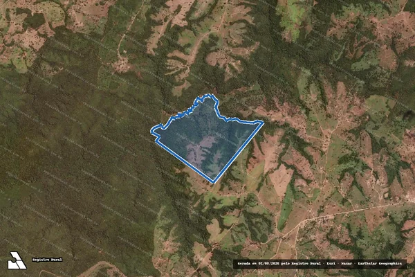 Imagem de satélite de FAZENDA POÇO DENOMINAÇÃO, FAZENDA JOÃO PAULO II - 001 em Posse - GO