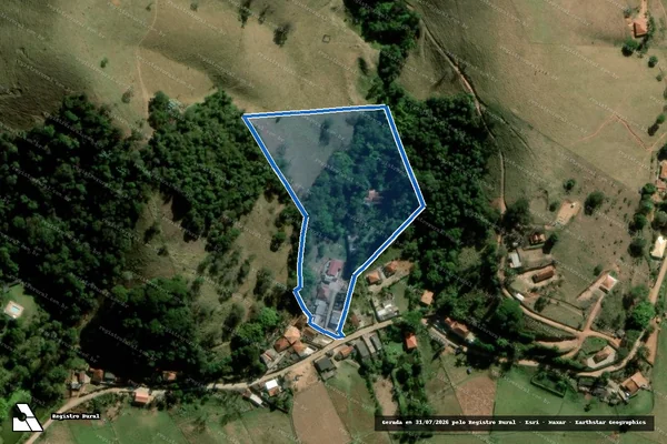 Imagem de satélite de Sítio Varginha - Sítio Varginha em Maria da Fé - MG