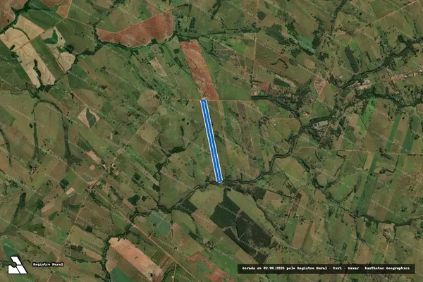 Imagem de satélite de ESTANCIA MONTE CARMELO - ESTANCIA MONTE CARMELO em Adamantina - SP