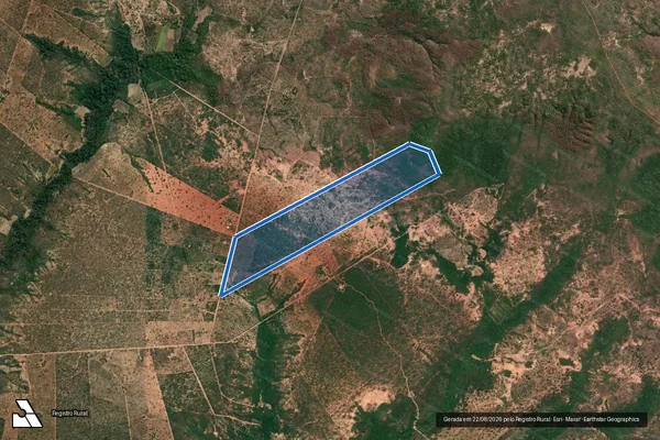 Imagem de satélite de Lote 37 - Projeto de Assentamento Floresta Viveiros - Parte 1 em Várzea da Palma - MG