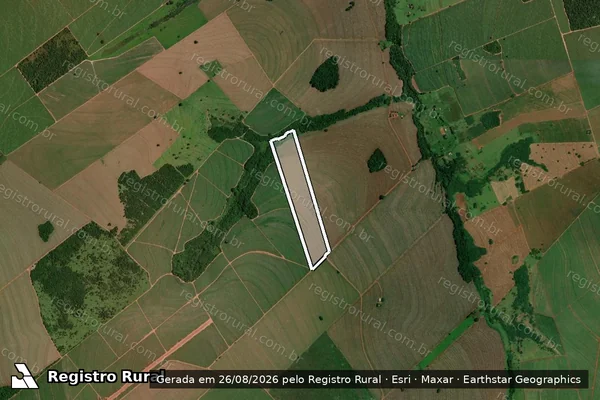 Imagem de satélite de Sítio Vaca Branca - Sítio Vaca Branca ? Gleba B1 em Iepê - SP