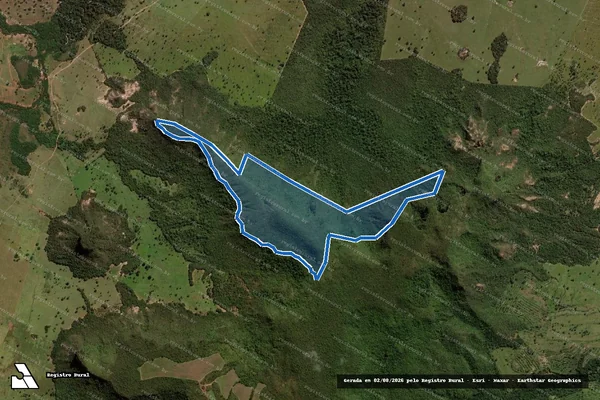 Imagem de satélite de Estância Azuma - PARTE 02 em São Gabriel do Oeste - MS
