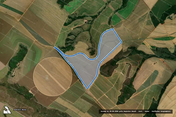 Imagem de satélite de Fazenda São Judas Tadeu - GLEBA 1 em Sacramento - MG