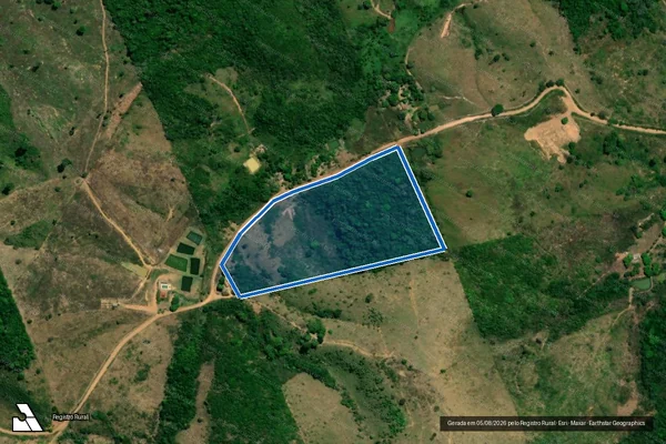 Imagem de satélite de PA RIO BRANCO - LOTE 216 - LOTE 216 (B) em Marabá - PA