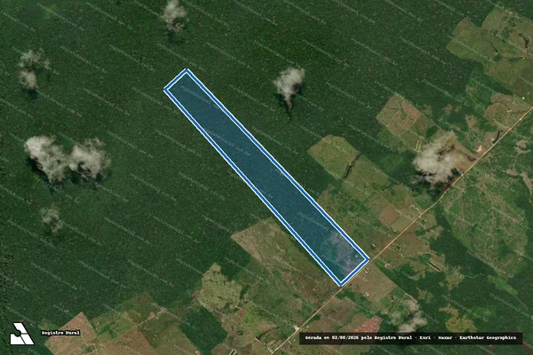 Imagem de satélite de RANCHAO DOS CAMARGO BRABO / LOTE N.° 815 - RANCHAO DOS CAMARGO BRABO / LOTE N.° 815 em São João da Baliza - RR