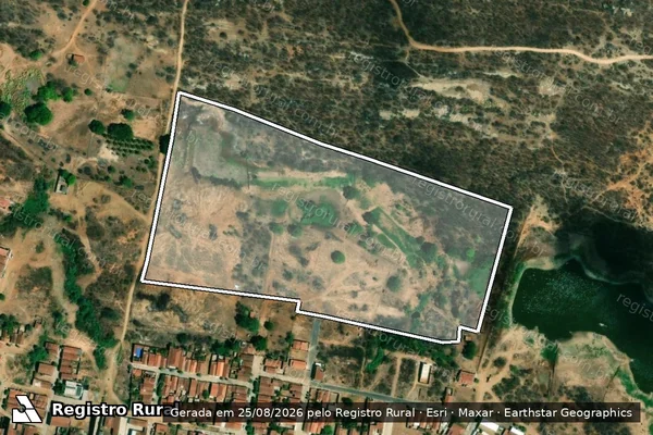 Imagem de satélite de São Bento - PARTE 1 em São Bentinho - PB