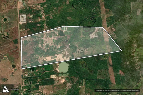 Imagem de satélite de FAZENDA SAO BENEDITO - Parte 1 em São Mateus do Maranhão - MA