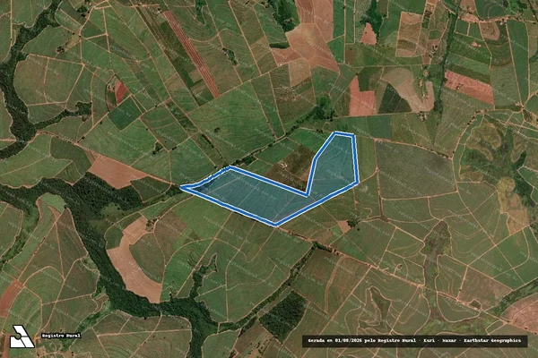 Imagem de satélite de FAZENDA SÃO JOAQUIM - FAZENDA SÃO JOAQUIM em Pirangi - SP