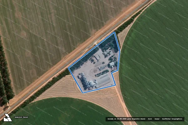 Imagem de satélite de FAZENDA VALE DO ARROJADO - Gleba A em Correntina - BA