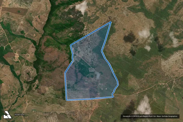 Imagem de satélite de FAZENDA SANTA URÇULA em Carolina - MA