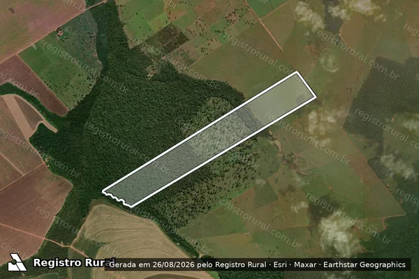 Imagem de satélite de SÍTIO PEDREGULHO - LOTE Nº. 64 - SÍTIO PEDREGULHO - LOTE Nº. 64 em Juara - MT