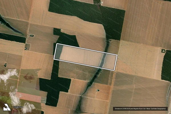 Imagem de satélite de Fazenda Bela Vista (Lote 48 ? Projeto Querência I) - Parte 1 em Querência - MT
