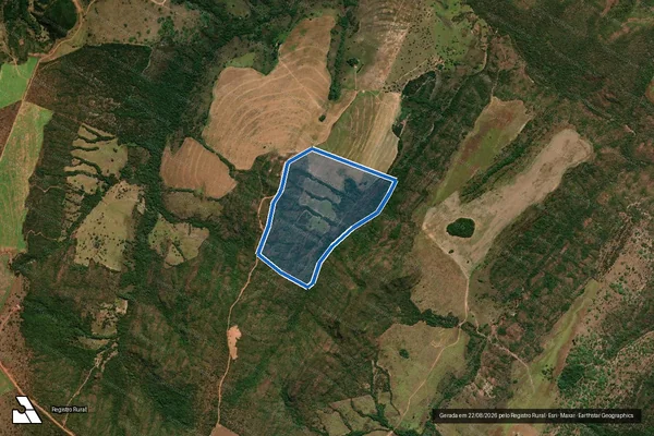 Imagem de satélite de FAZENDA TABOCA - Parte 1 em Paraúna - GO
