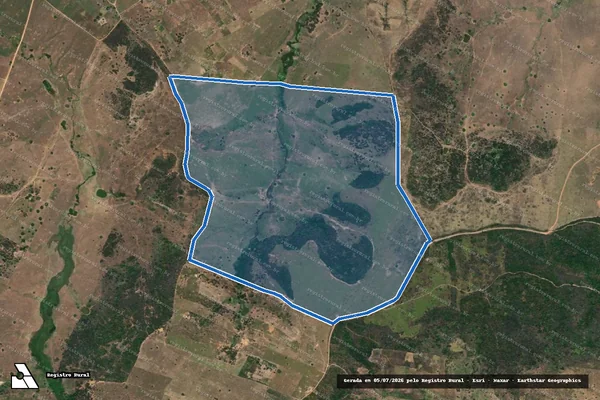 Imagem de satélite de LAGOA DO MATO - Parcela 1 em São Francisco - SE