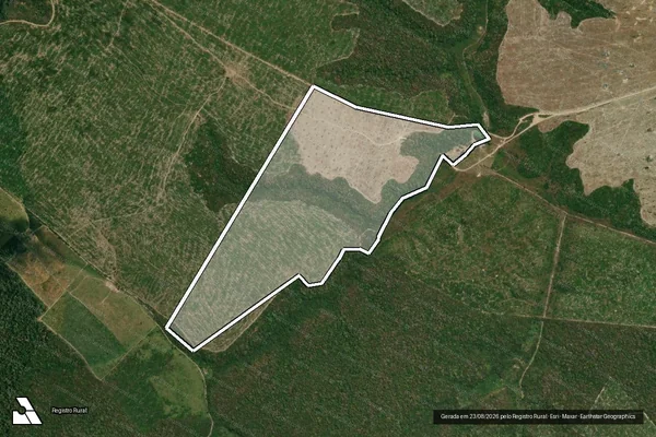 Imagem de satélite de FAZENDA BARAUNA I - Parte 1 em Barra do Corda - MA