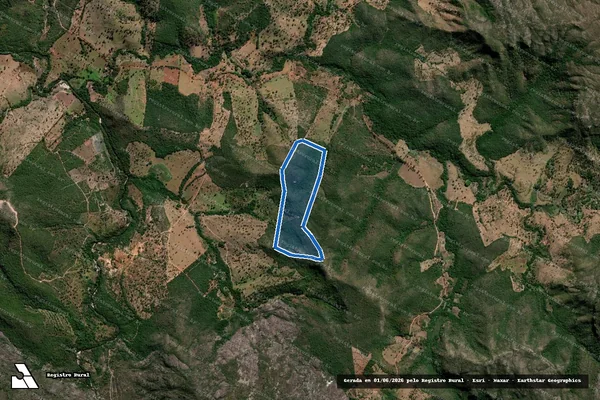 Imagem de satélite de Estiva - Estiva em Couto de Magalhães de Minas - MG
