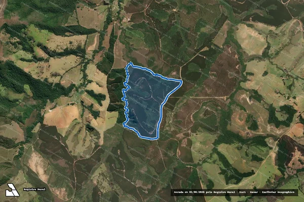 Imagem de satélite de Melancia - Parte 1 em Cruzília - MG