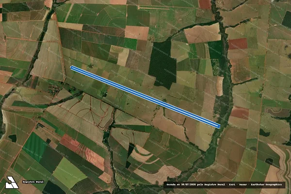 Imagem de satélite de FAZENDA SÃO THOMÉ em Paranavaí - PR