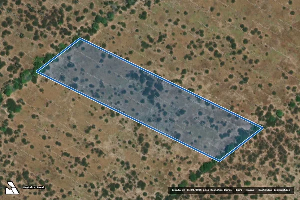 Imagem de satélite de PROJETO DE ASSENTAMENTO MAÍSA - LOTE 119 - Parte 1 em Mossoró - RN