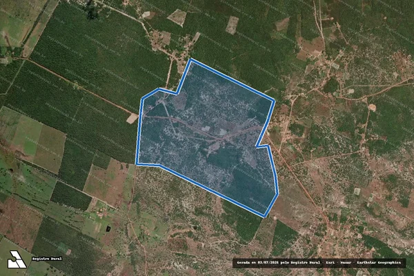 Imagem de satélite de BELA VISTA - BELA VISTA em Lagoa Alegre - PI