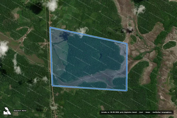 Imagem de satélite de FAZENDA CAMPO BELO - Parte 1 em Oeiras do Pará - PA