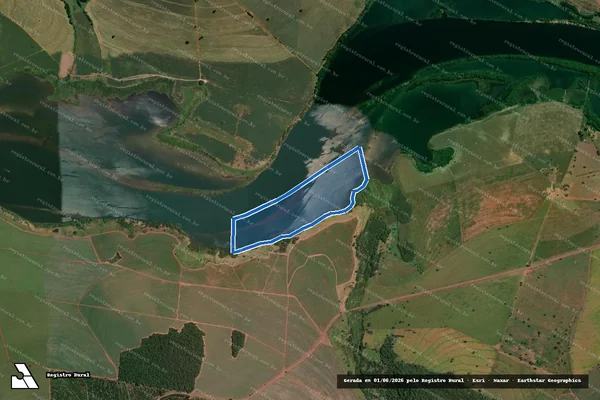 Imagem de satélite de FAZENDA SUCURI em Igarapava - SP