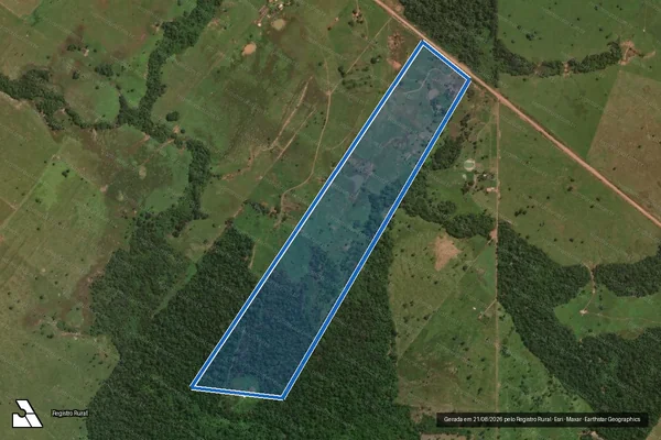 Imagem de satélite de LOTE 56B GLEBA 05 SETOR ESPIGÃO DO OESTE / LOTE 56B GLEBA 05 SETOR ESPIGÃO DO OESTE