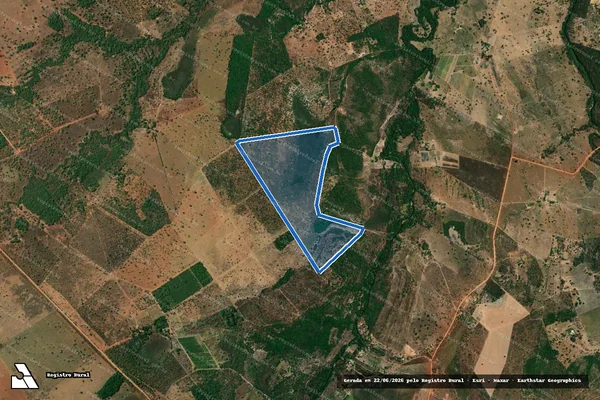 Imagem de satélite de FAZENDA TABOCA - Parte 1 em Formosa - GO