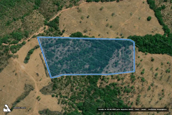 Imagem de satélite de FAZENDA RIO PRETO - LUGAR DENOMINADO MARINHEIRO - Gleba 1 em Coromandel - MG