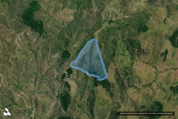 Imagem de satélite de FAZENDA VENCEDORA - Parte 2 em Carlos Chagas - MG