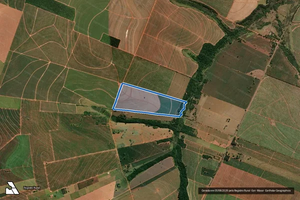 Imagem de satélite de Fazenda Sol - Parte 2 em Quatá - SP