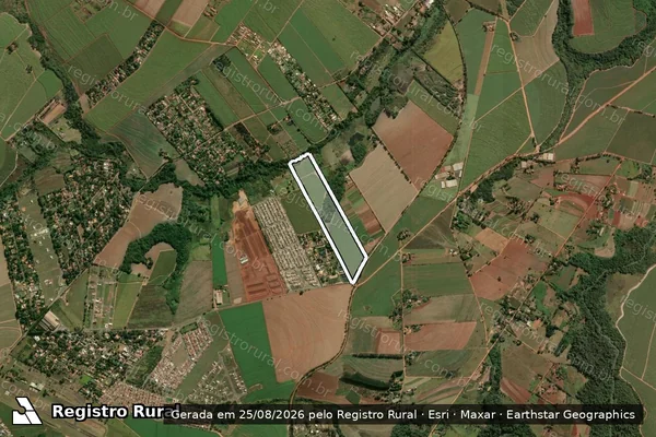 Imagem de satélite de SITIO LAGO GL B - Parcela 1 em Araras - SP