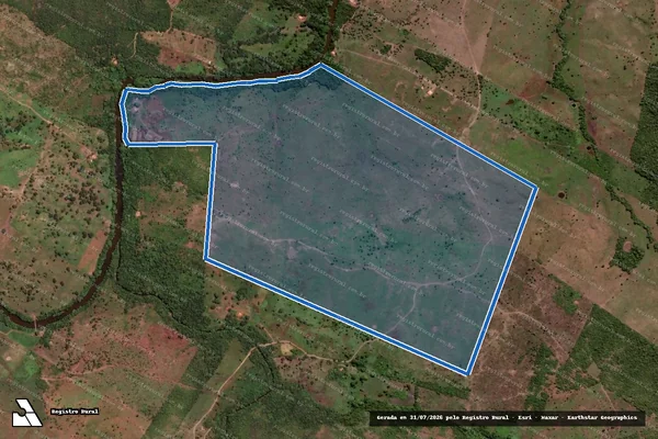 Imagem de satélite de FAZENDA ESPERANÇA - Parte 1 em Grajaú - MA
