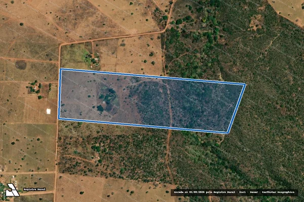 Imagem de satélite de LOTE 53 ? P.A FARTURA - Lote 53 em Formosa - GO